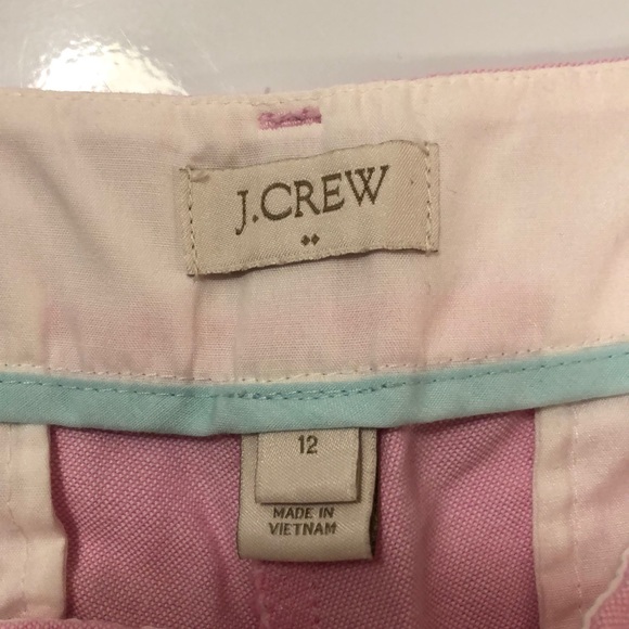 J crew pink cotton pants - Picture 6 of 6